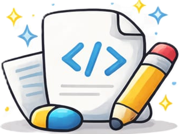 Icono de código limpio - desarrollo web profesional con mejores prácticas